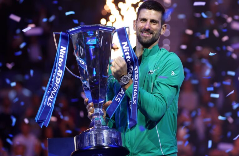 Novak Djokovic proud of ‘phenomenal’ season after claiming ATP Finals success for record-breaking seventh time