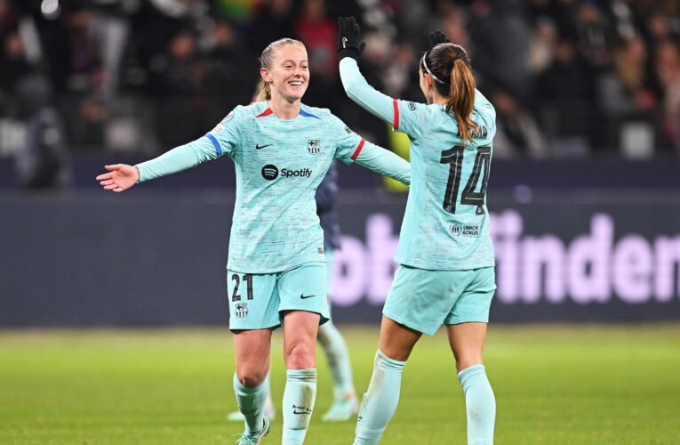 UEFA Women’s Champions League round-up: Barcelona too strong for Frankfurt, as Lyon overcome St Polten