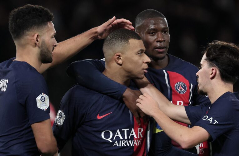 Paris Saint-Germain 5-2 Monaco: Kylian Mbappe on target as Luis Enrique’s men win Ligue 1 thriller