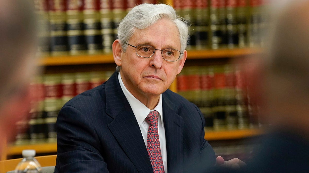 Merrick Garland sitting