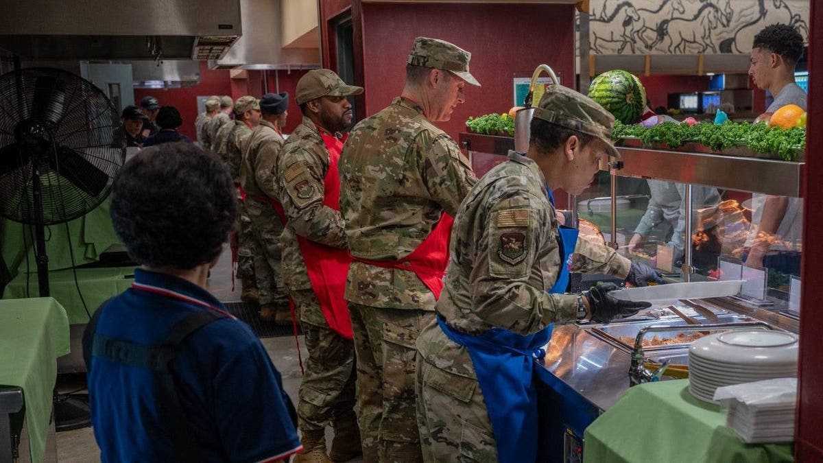 Thanksgiving at Osan Air Base