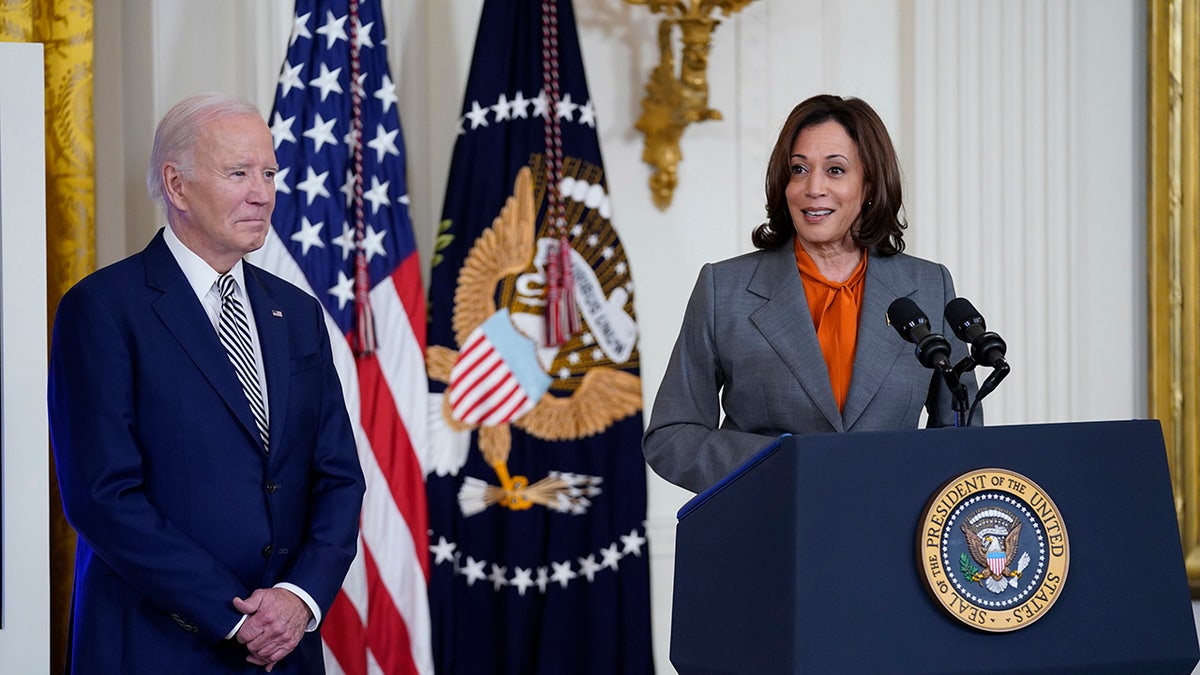 Harris makes AI announcement at White House