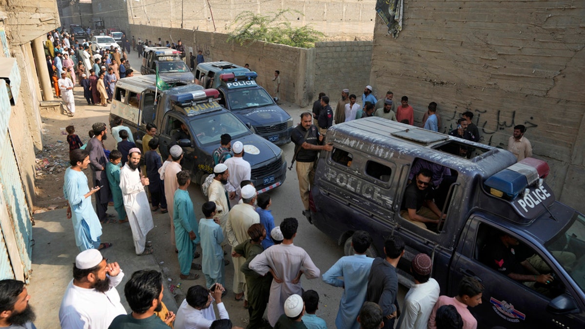 Police search in Pakistan