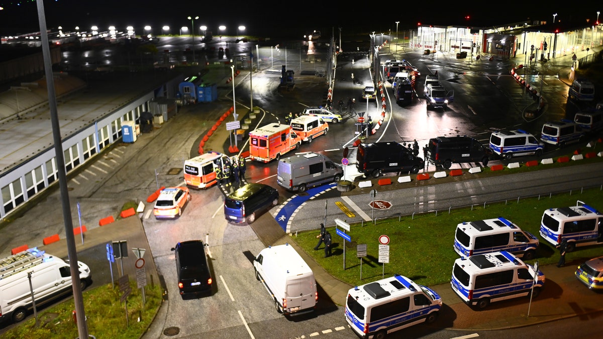 hamburg airport security threat