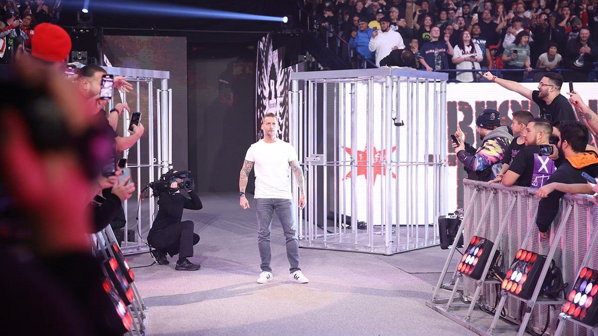 CM Punk on the ramp