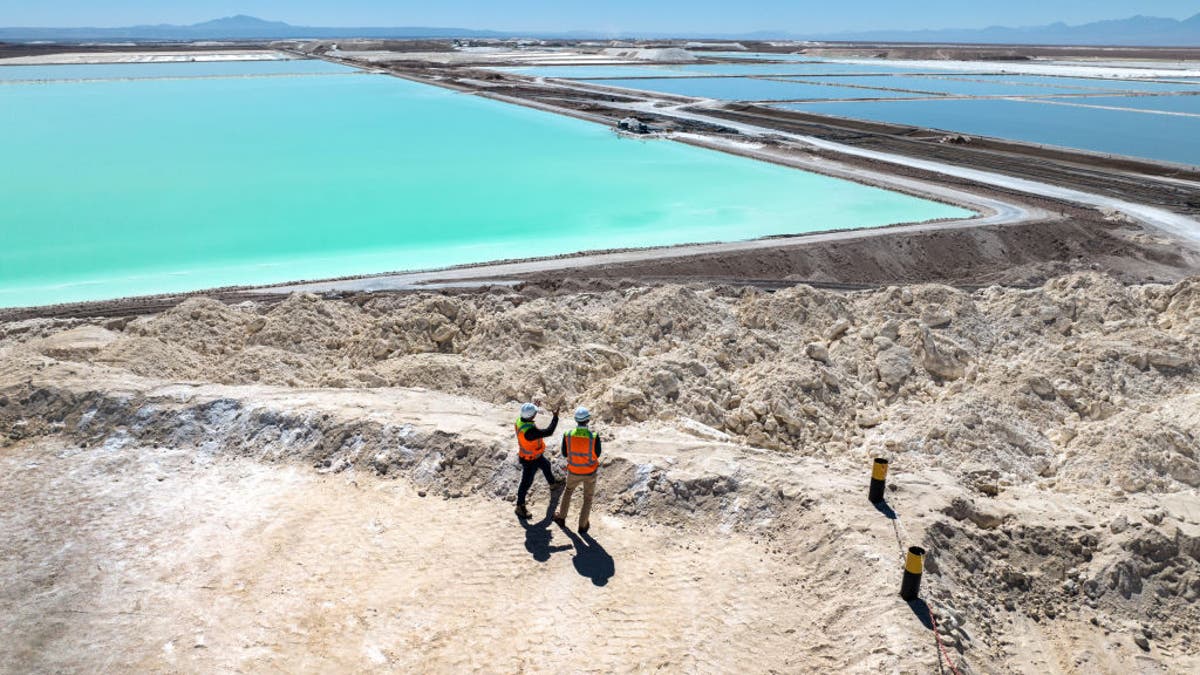 Lithium mine in Chile