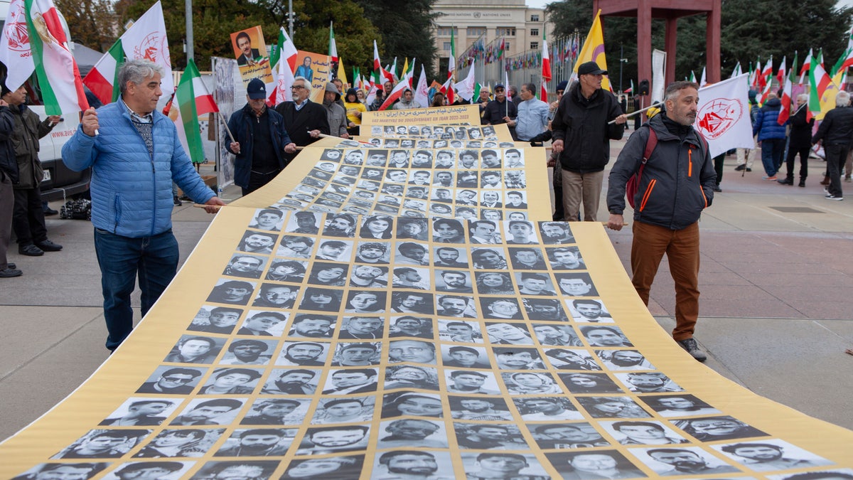 Iran Human Rights protest