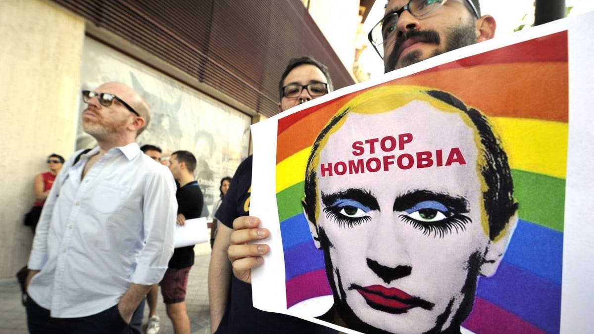 Putin lgbt protest