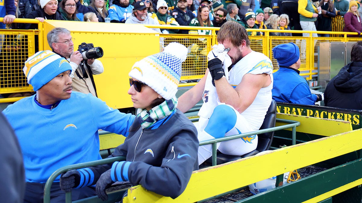 Joey Bosa on medical cart