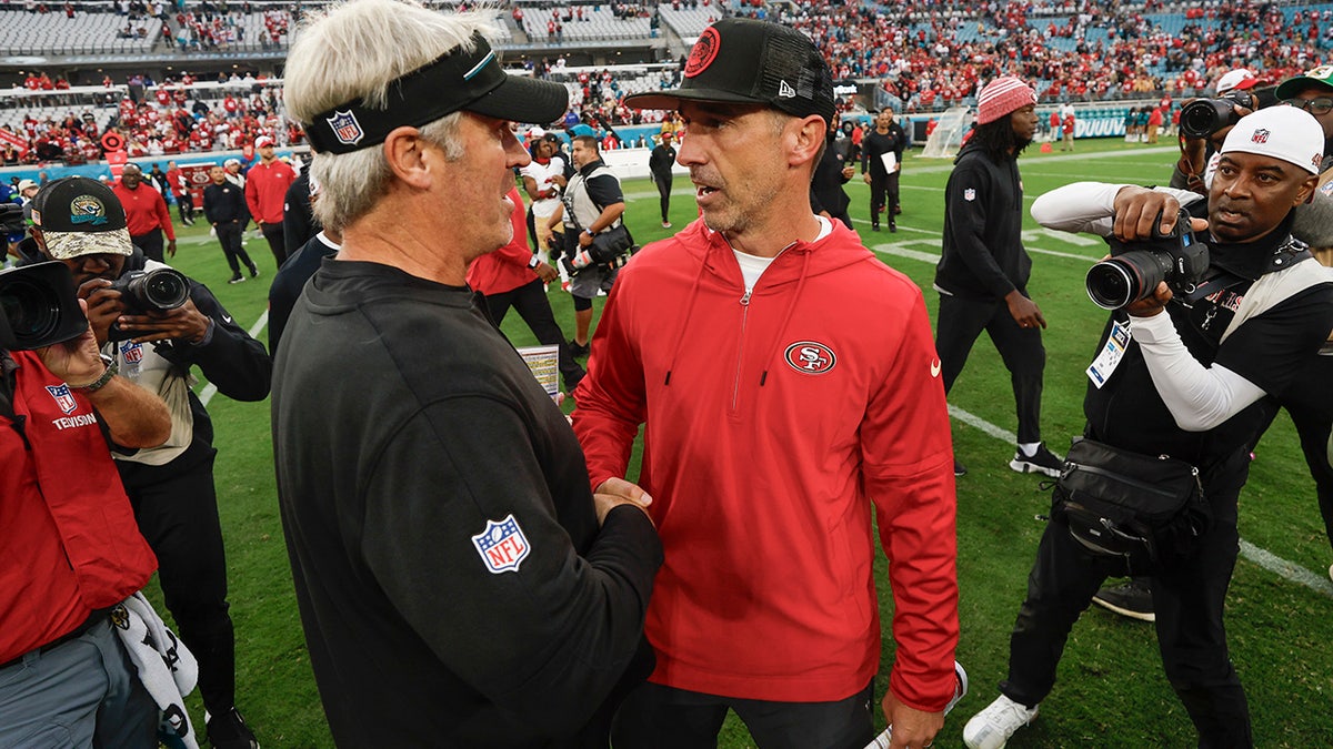 Kyle Shanahan and Doug Pederson