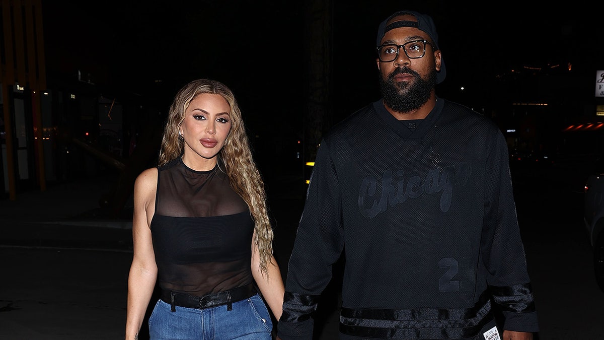 Marcus Jordan and Larsa Pippen in California