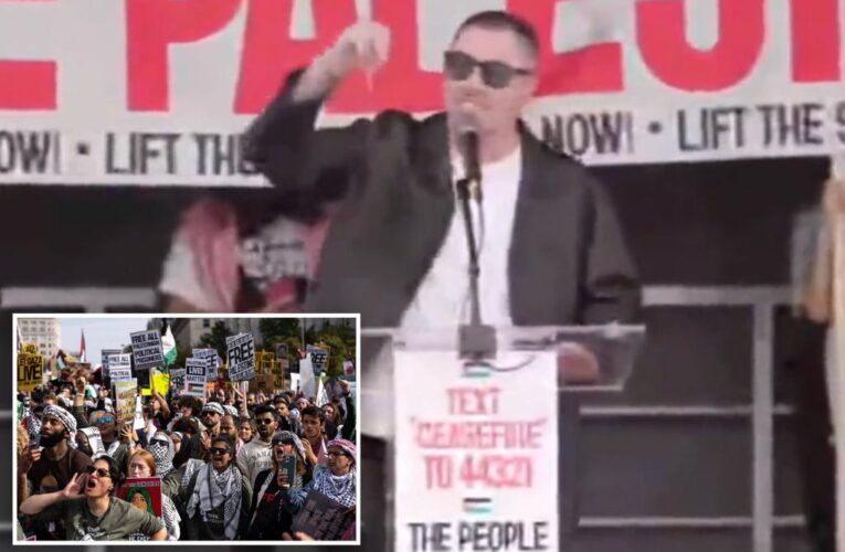 Macklemore speaks at Pro-Palestinian DC rally: ‘This is genocide’