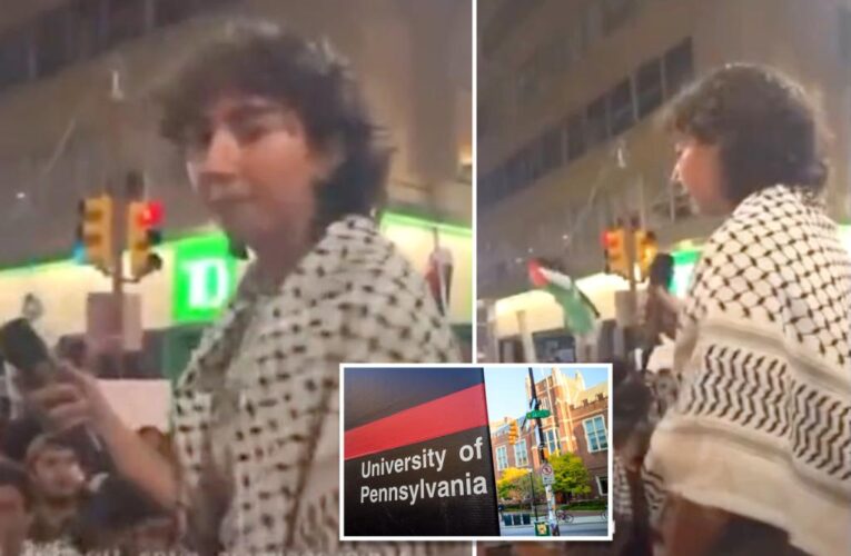 Video reportedly shows UPenn student speaking fondly of ‘glorious Oct. 7’ at pro-Palestinian rally