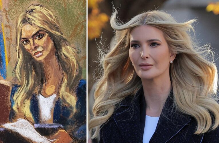 Courtroom sketch of Ivanka Trump at trial panned as ‘crime’