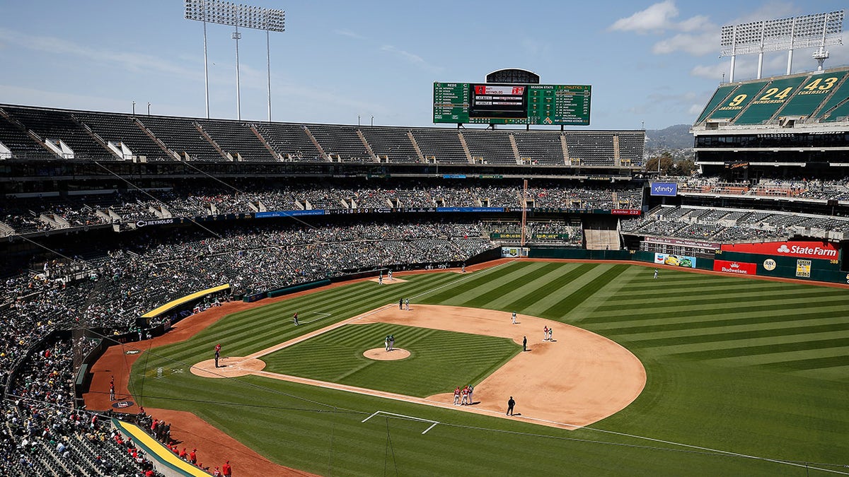 Oakland Coliseum general view