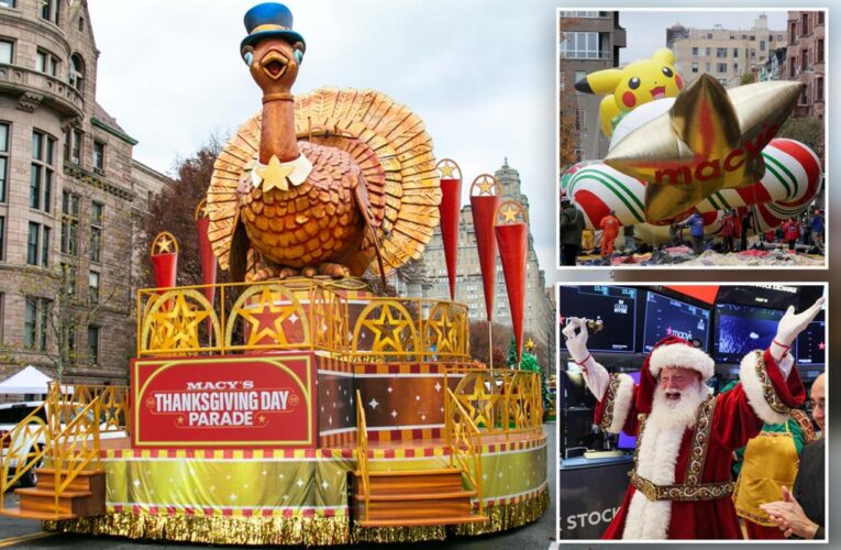 Sunny skies for Macy’s 97th annual Thanksgiving Day Parade