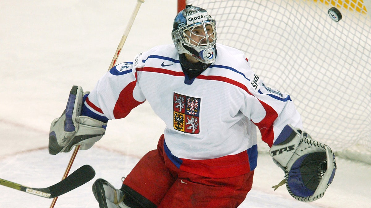 Roman Cechmanek in Czech game