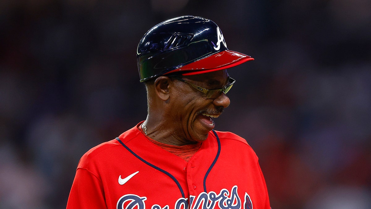 Ron Washington smiles