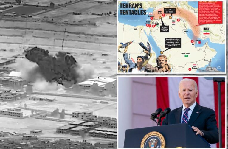 US fires airstrikes at 2 facilities with ties to Iran, its proxy groups