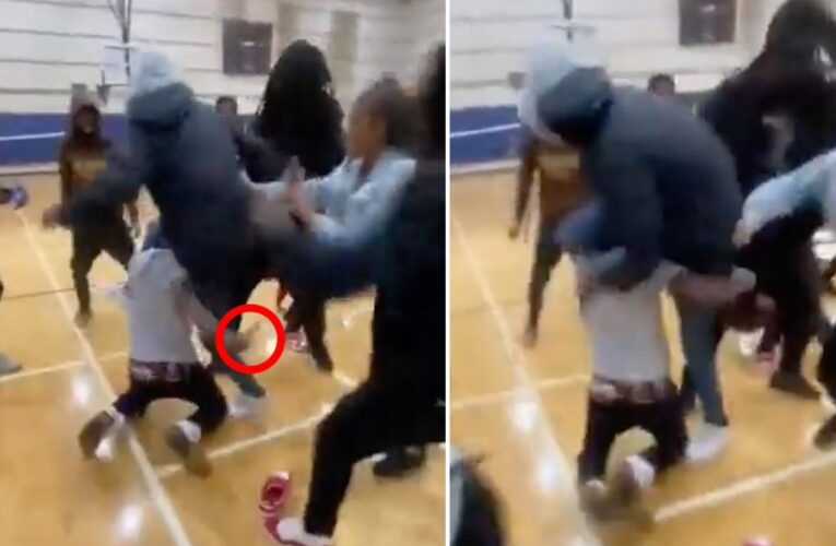 Student, 15, killed by younger peer in caught-on-camera brawl at North Carolina high school