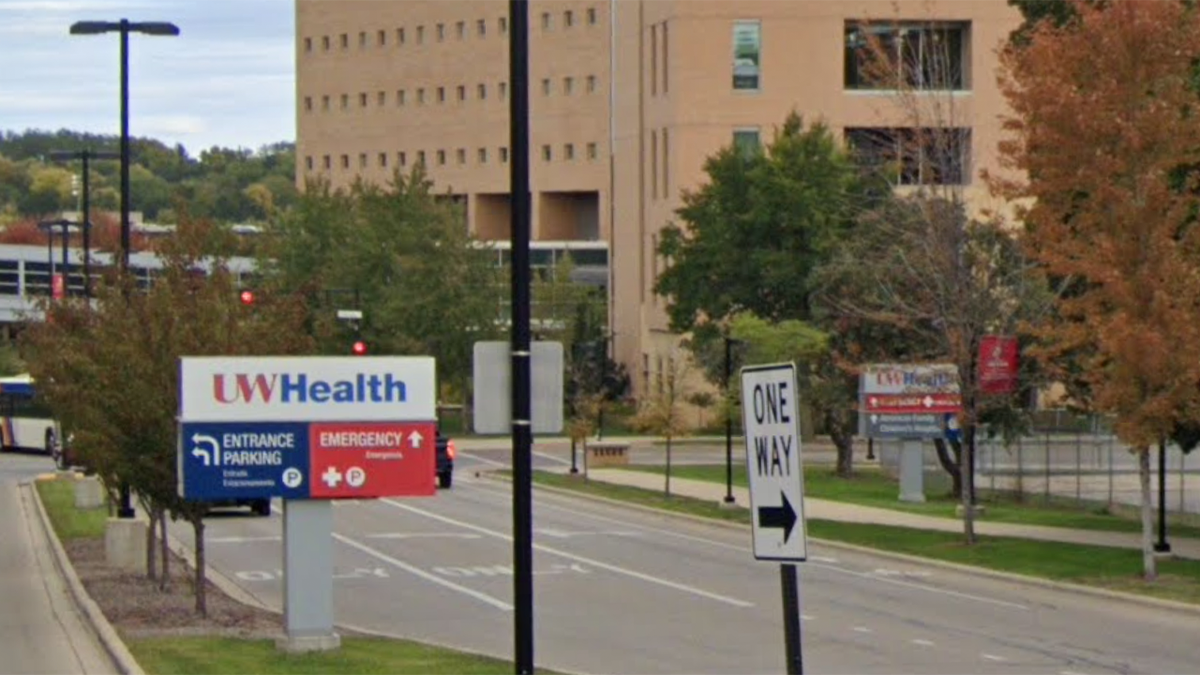 University hospital sign in Wisconsin