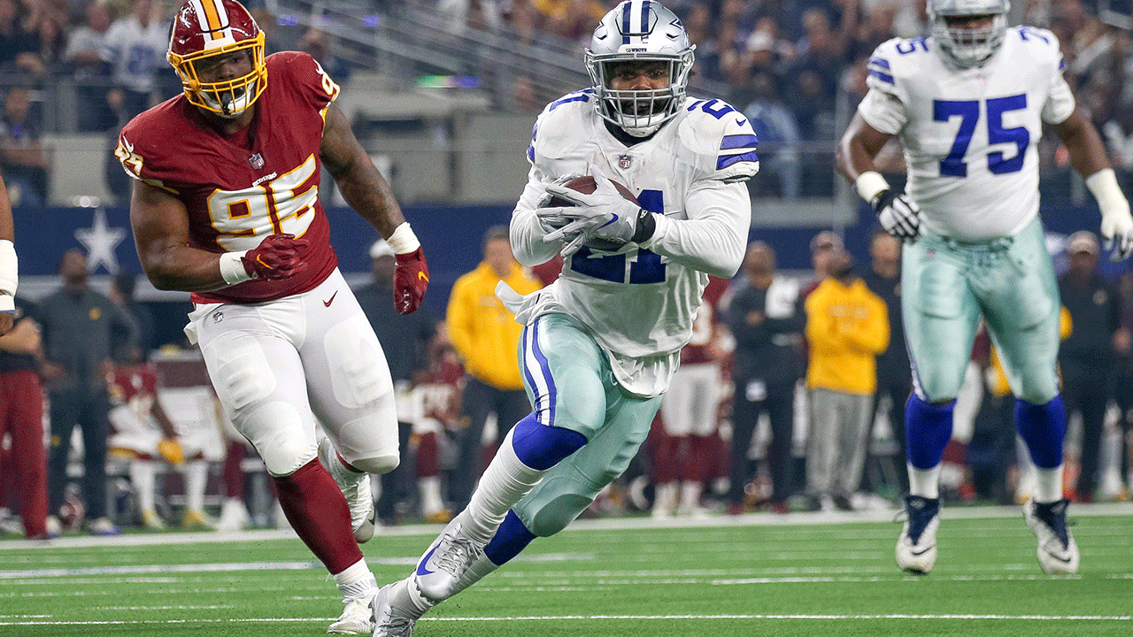 Dallas Cowboys during Thanksgiving game in 2018