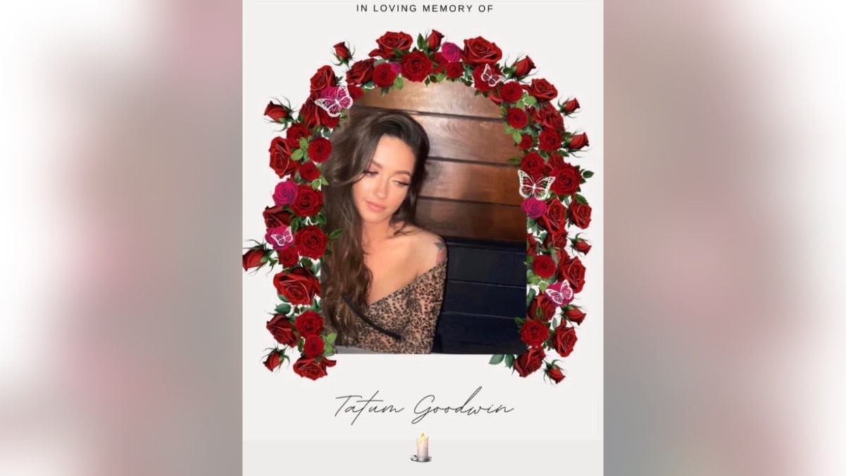 Tatum Goodwin memorial graphic art