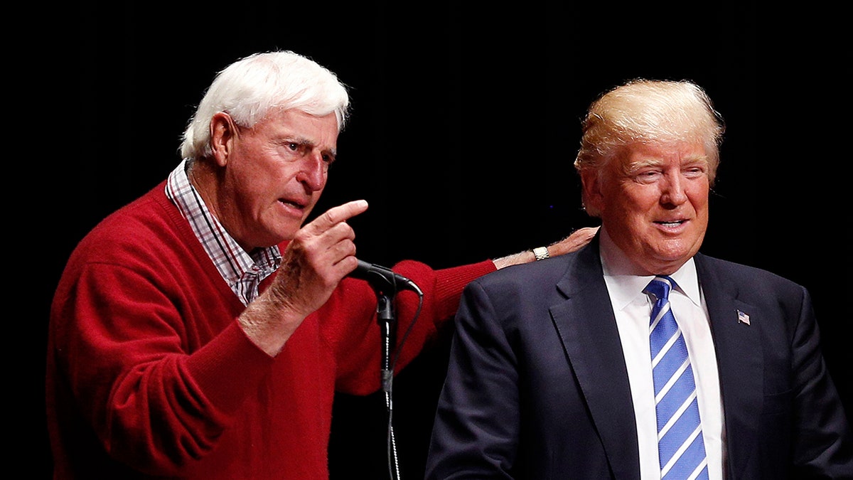 Bob Knight and Donald Trump