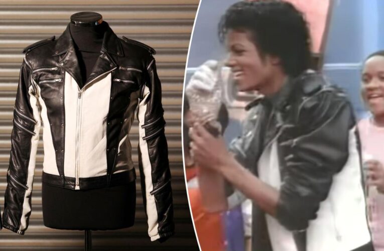 Michael Jackson worn jacket from Pepsi commercial sold at auction for more than $300,000