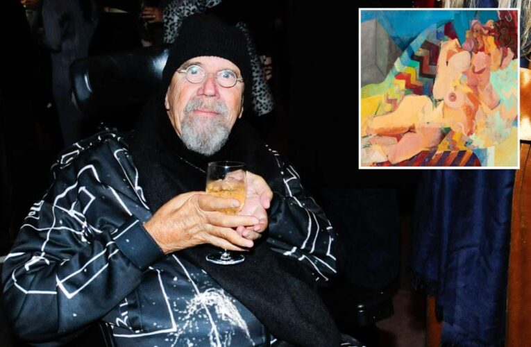 NYC dog walker’s dreams shattered when gifted Chuck Close painting falls at auction