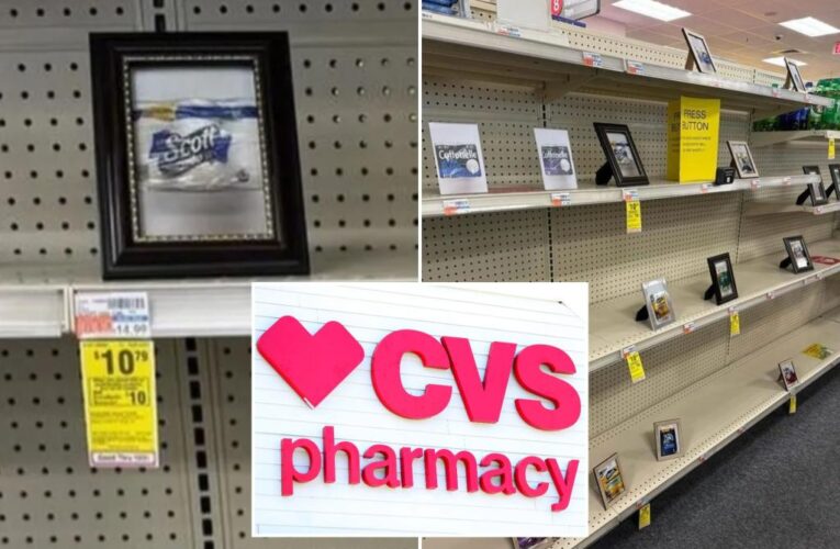 Washington DC CVS replaces shelves of toilet paper with photos of products amid rising thefts