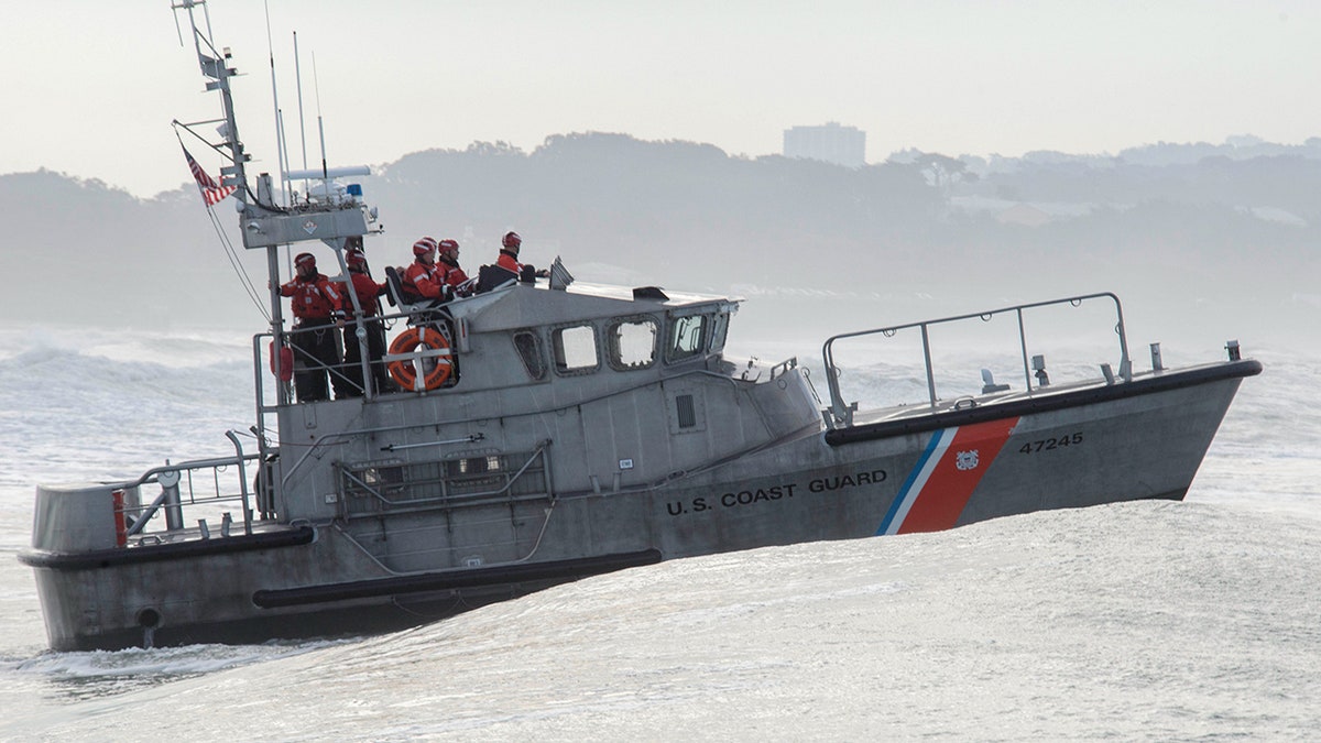 coast guard boat in water