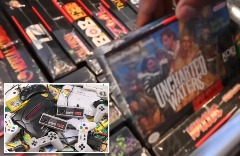 Rediscovered vintage Nintendo, Sega games from shuttered ’90s Nebraska store could fetch six-figure payday