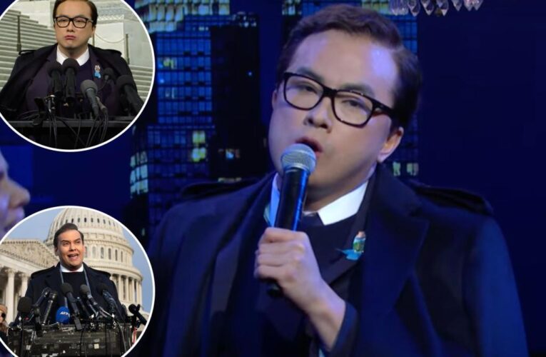 ‘SNL’ star Bowen Yang poked fun at George Santos expulsion in musical farewell