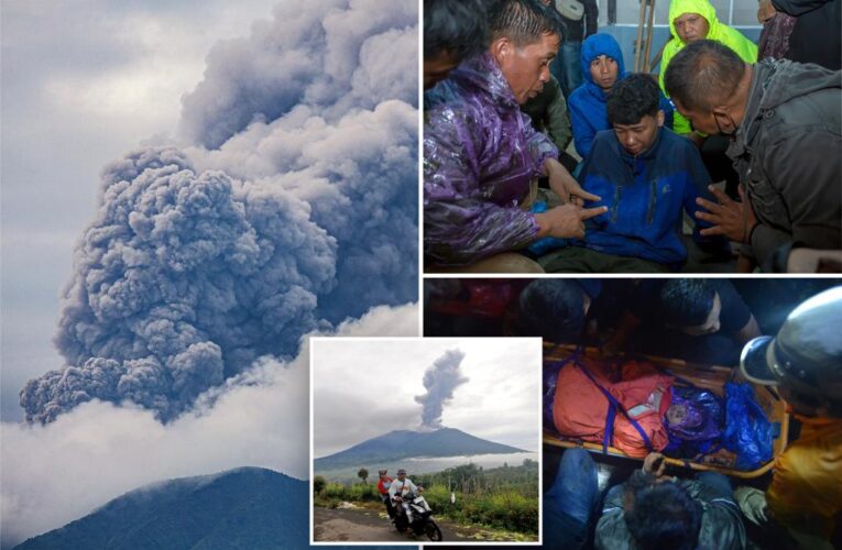 11 bodies recovered after volcanic eruption in Indonesia, and 12 climbers are still missing