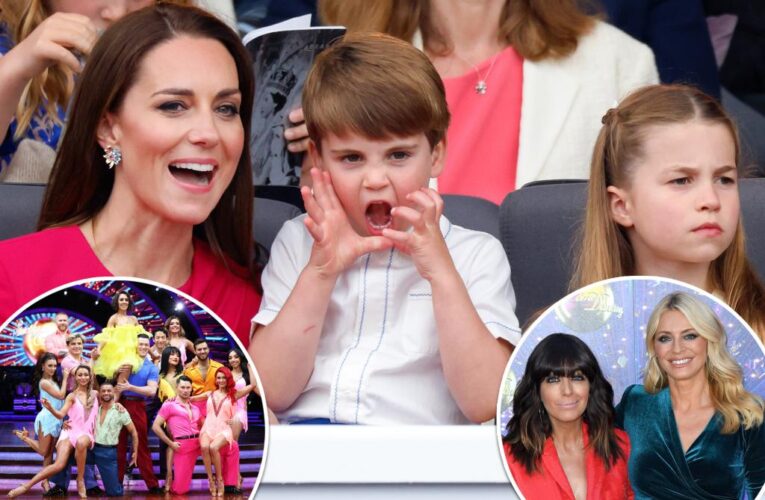 Kate Middleton, Charlotte, Louis visit UK’s ‘Dancing with the Stars’