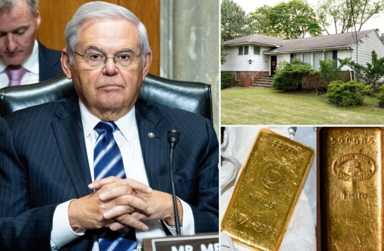 Gold bars found in Sen. Bob Menendez’s home linked to 2013 robbery: Report