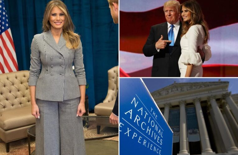 Melania Trump to speak at naturalization ceremony hosted by agency that sought Donald Trump’s presidential records 