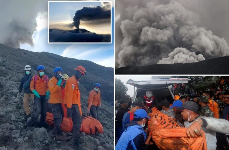 Death toll jumps to 22 following eruption of Marapi volcano in Indonesia