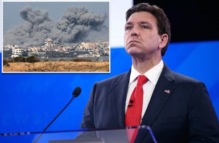 Ron DeSantis, Chris Christie don’t rule out sending troops to free American hostages taken by Hamas