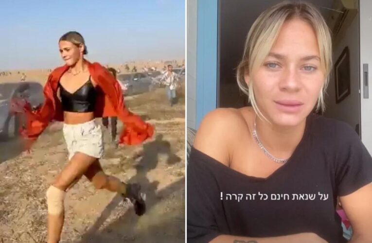 Nova festival survivor seen in haunting image recounts moment Hamas killed her friends