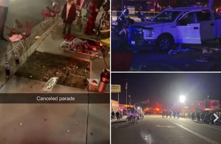 Truck hits, injures 3 people at California event