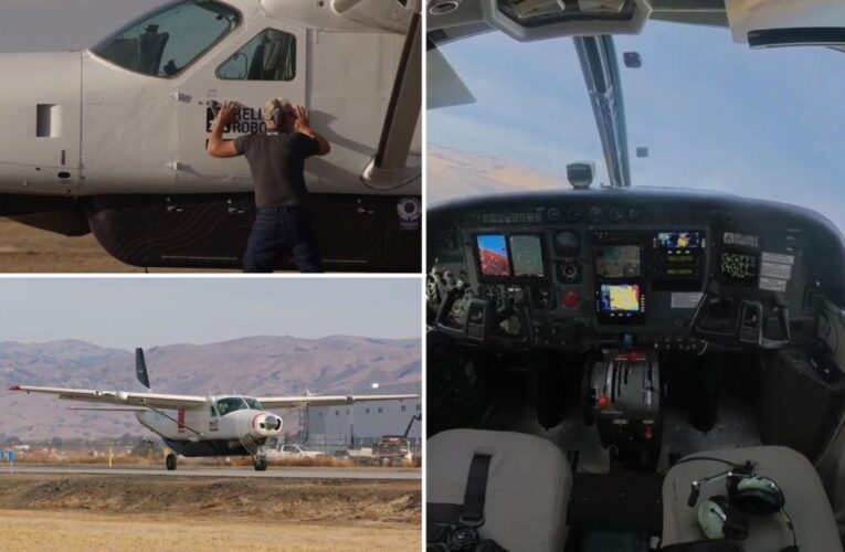 Cargo plane takes 12-minute flight over California without a pilot: ‘Milestone for the industry’