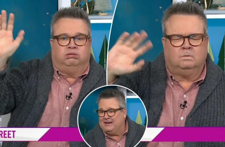 Eric Stonestreet appears to be in pain during bizarre ‘Today’ show appearance