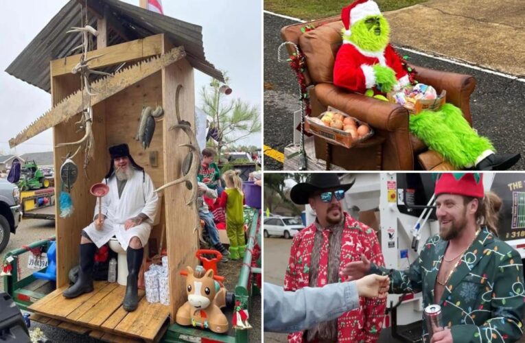 Redneck Christmas Parade brings cheer, charity to Louisiana town