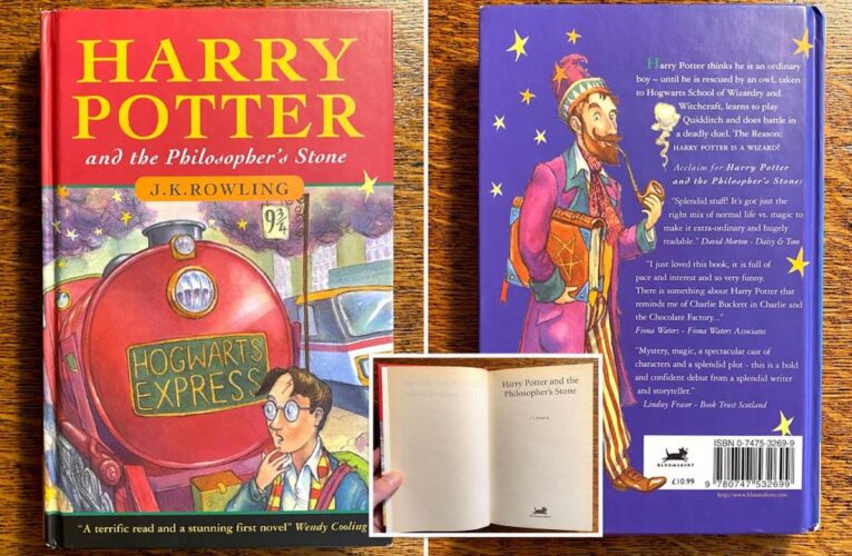 ‘Holy Grail’ Harry Potter first edition found in bargain bin sells for $69,000