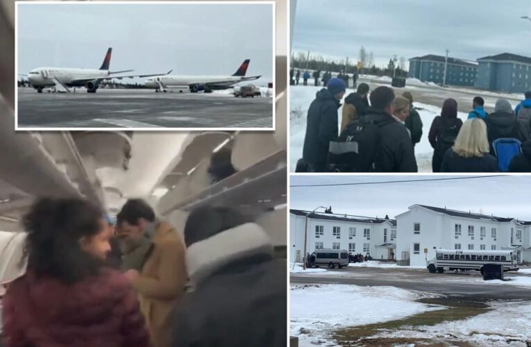 Delta plane makes emergency landing, 270 passengers spend night on remote Canadian base