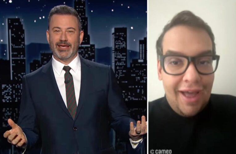George Santos slams ‘full of s–t’ Jimmy Kimmel over Cameo feud: ‘I’m making six figures’