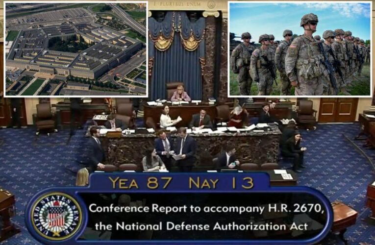 Senate passes $886 billion defense policy bill 