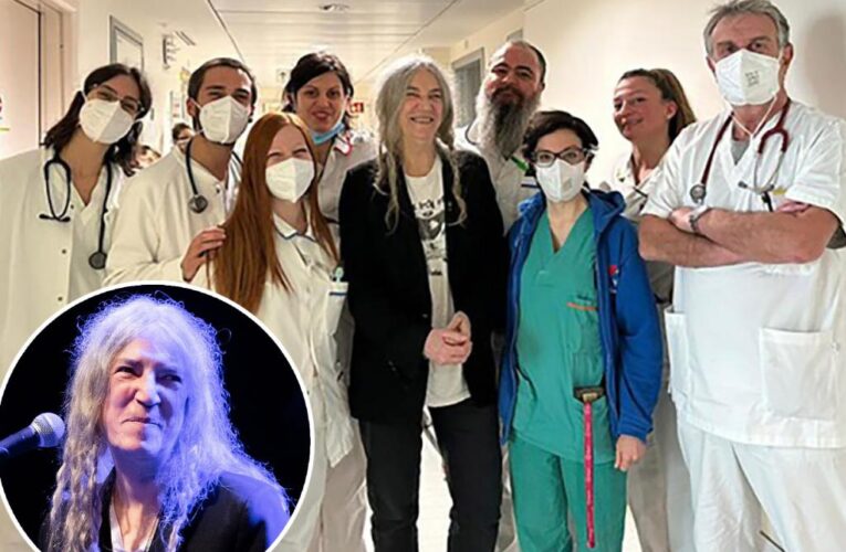 Patti Smith discharged from Italy hospital, ‘in good health conditions’